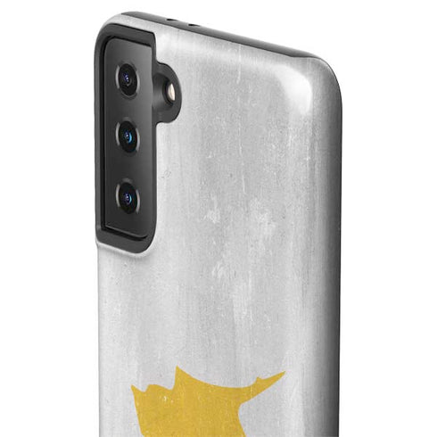 Cyprus Flag Distressed Galaxy S21 FE Pro Case